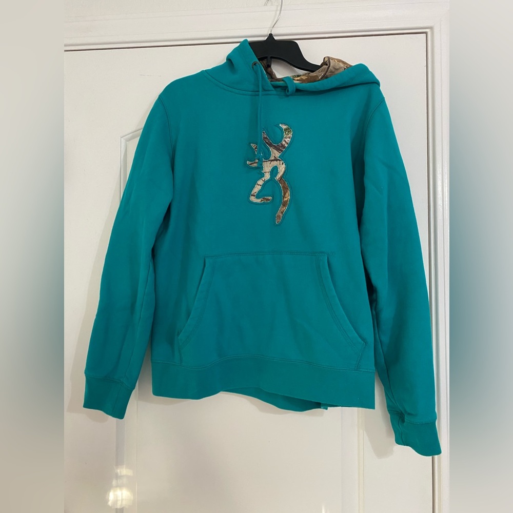 Teal womens sweatshirt XL but fits like a Large